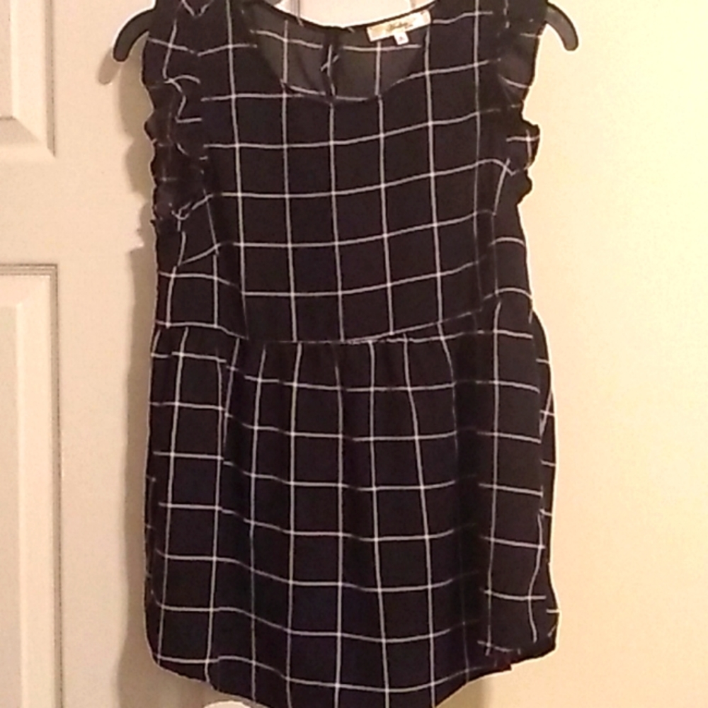 Cute Black Baby doll sleeveless top